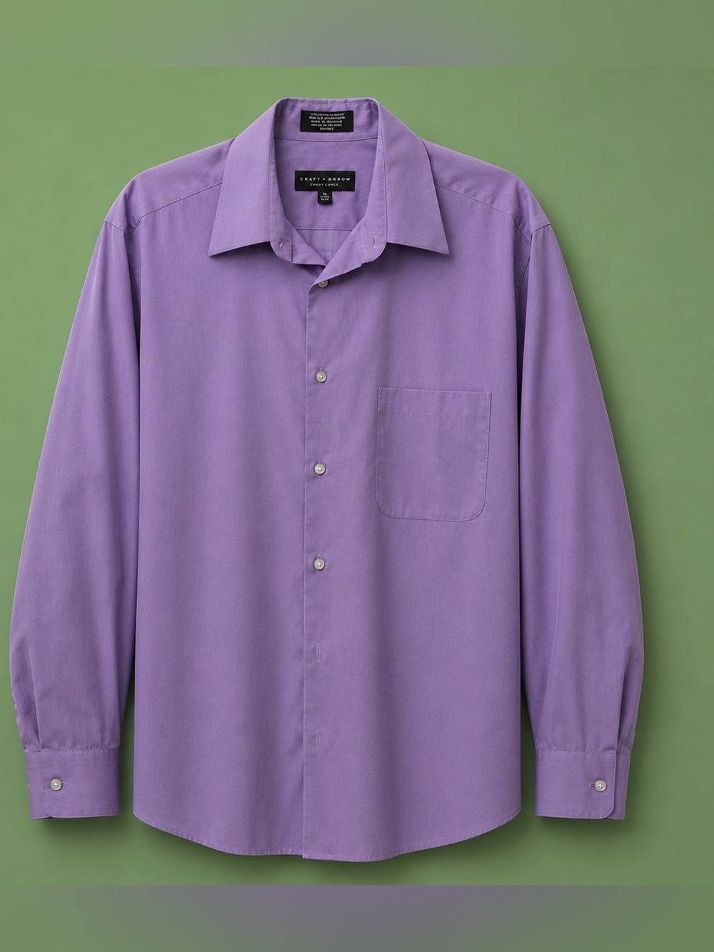 Men's Purple Dress Shirt